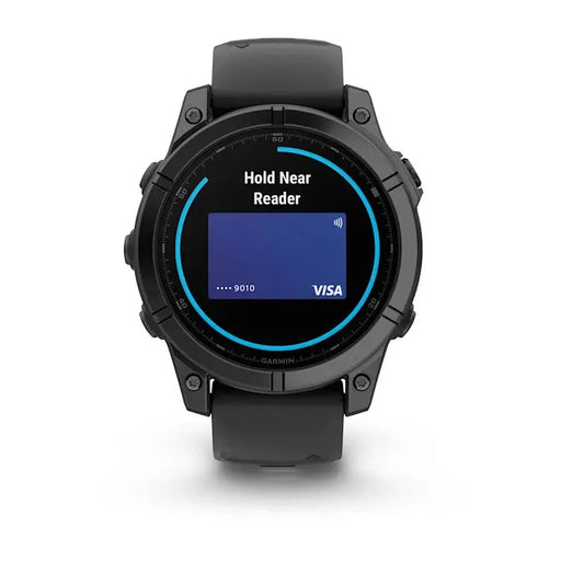 Garmin Fenix E 3.3 cm (1.3’’) AMOLED 47 mm Digital 416 x 416 pixels Touchscreen Black Wi-Fi GPS (satellite) - Sports