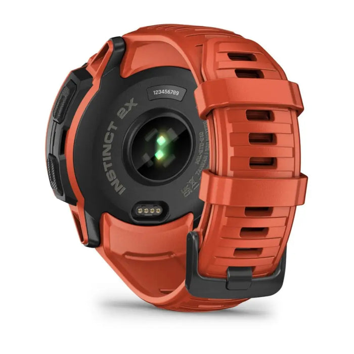 Garmin Instinct 2X Solar 2.79 cm (1.1’’) MIP 50 mm Digital 176 x 176 pixels Touchscreen Red GPS (satellite) - Sports