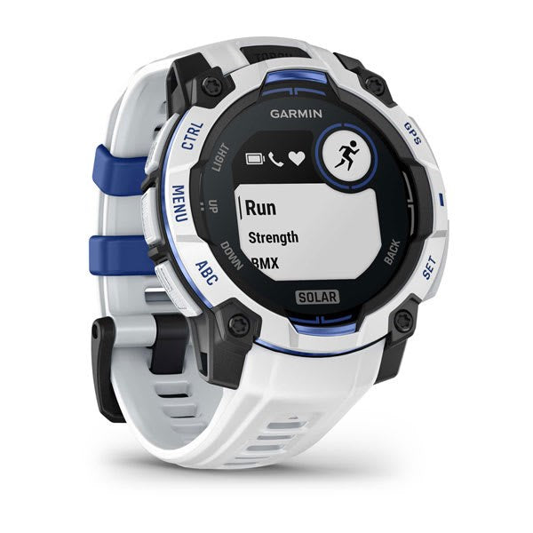 Garmin Instinct 3 Solar watch, 45mm, white