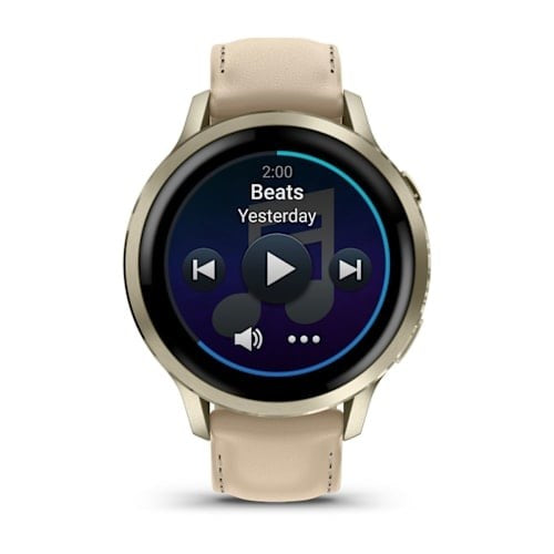 Garmin Venu 4 3.05 cm (1.2") AMOLED 41 mm Digital 390 x 390 pixels Touchscreen Gold Wi-Fi GPS (satellite)
