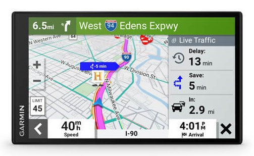 Garmin DriveSmart 76 navigator Fixed 17.8 cm (7") TFT Touchscreen 239.6 g Black