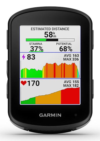 Garmin Edge 540, EU Central + West 6.6 cm (2.6") Wireless bicycle computer Black