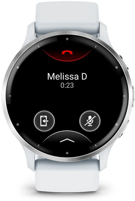 Garmin Venu 3 Smart Watch 45mm, GPS, reinforced polymer Stainless Steel Whitestone EU