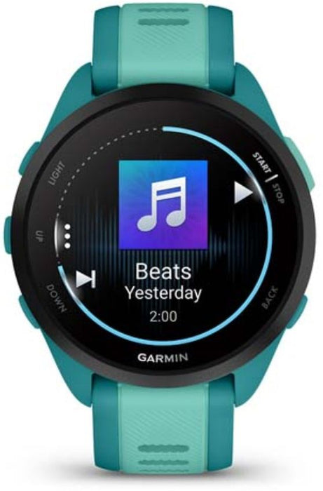 Garmin Forerunner 165 Music Smart Watch 43mm, GPS, Turquoise EU