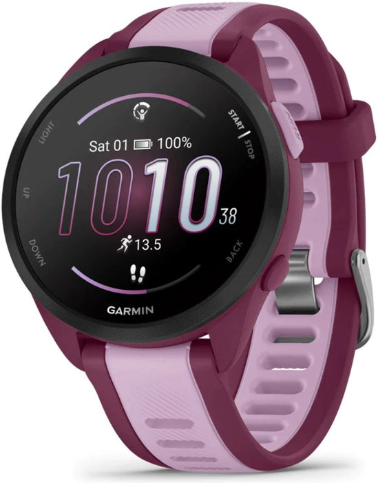 Garmin Forerunner 165 Music Smart Watch 43mm, GPS, Purple EU