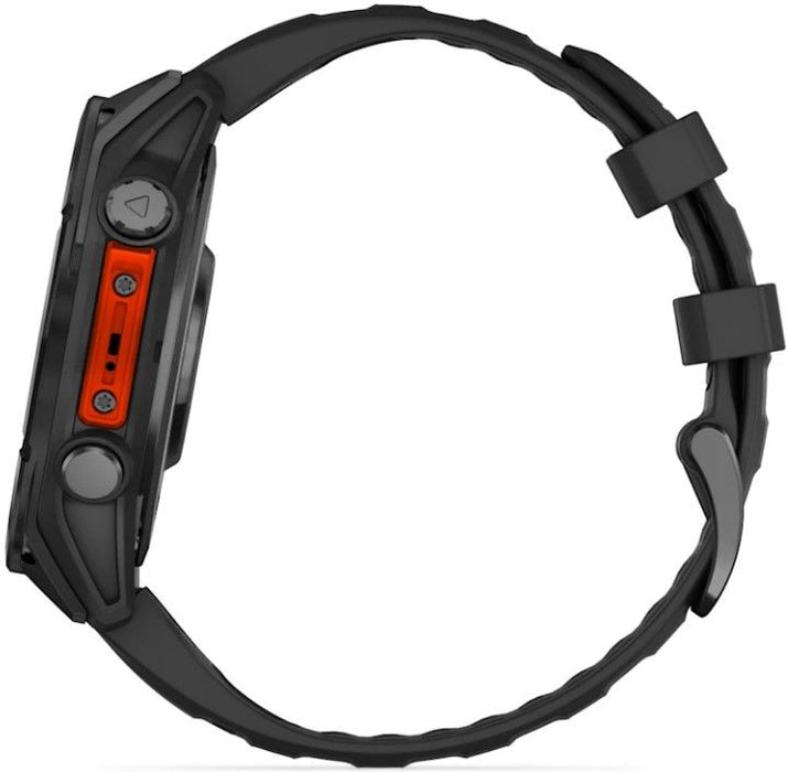 Garmin Fenix 8 47mm, GPS, Silicon Black Band Black EU