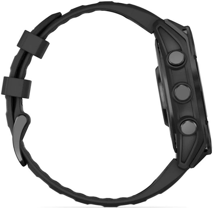 Garmin Fenix 8 47mm, GPS, Silicon Black Band Black EU