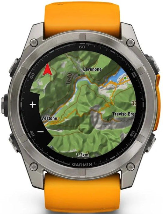 Smartwatch GARMIN Fénix 8 AMOLED Orange 1,4" Ø 50 mm
