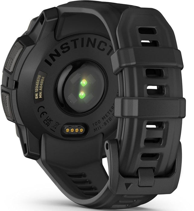 Garmin Instinct 3 AMOLED 3.05 cm (1.2") 45 mm Digital 390 x 390 pixels Touchscreen Black GPS (satellite)