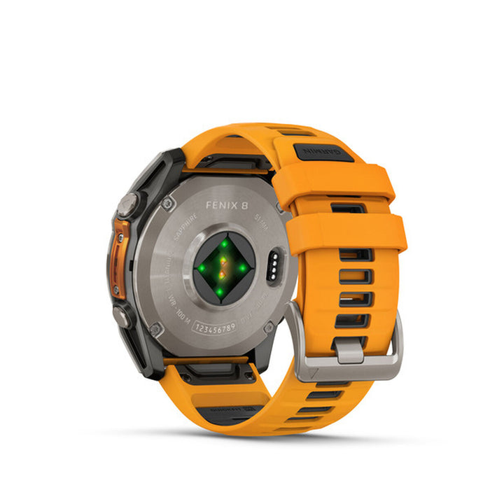 Smartwatch GARMIN Fénix 8 AMOLED Orange 1,4" Ø 50 mm