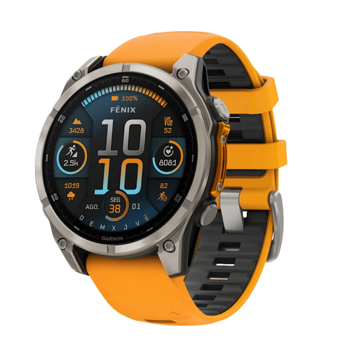 Smartwatch GARMIN Fénix 8 AMOLED Orange 1,4" Ø 50 mm