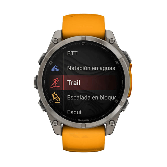 Smartwatch GARMIN Fénix 8 AMOLED Orange 1,4" Ø 50 mm