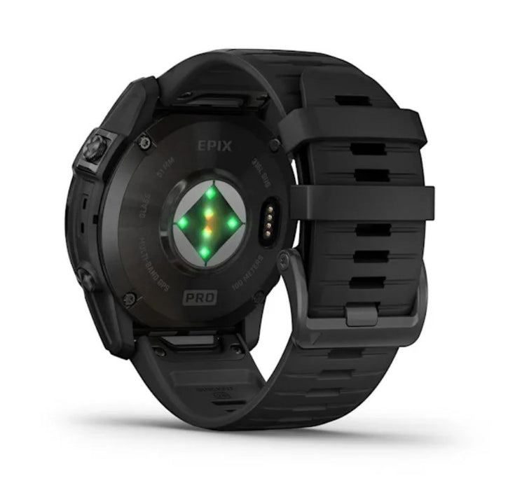 Garmin epix Pro (Gen 2) 3.56 cm (1.4") AMOLED 51 mm Digital 454 x 454 pixels Touchscreen Grey Wi-Fi GPS (satellite)
