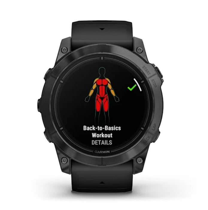 Garmin epix Pro (Gen 2) 3.56 cm (1.4") AMOLED 51 mm Digital 454 x 454 pixels Touchscreen Grey Wi-Fi GPS (satellite)