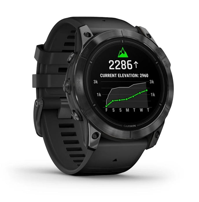 Garmin epix Pro (Gen 2) 3.56 cm (1.4") AMOLED 51 mm Digital 454 x 454 pixels Touchscreen Grey Wi-Fi GPS (satellite)