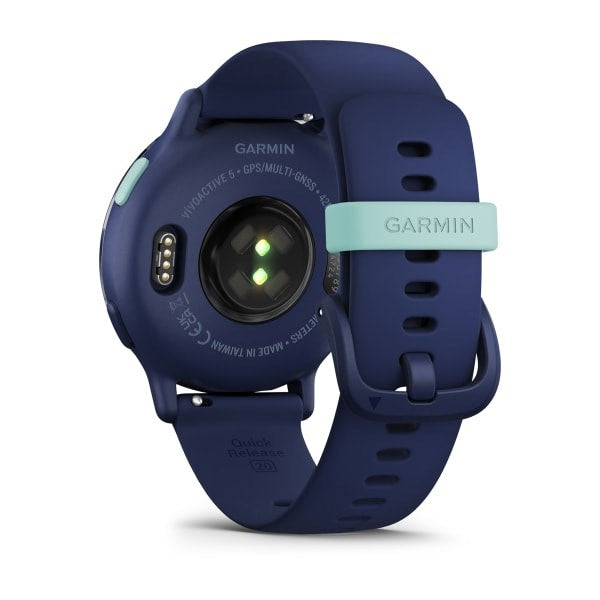 Garmin Vivoactive 5 3.05 cm (1.2") AMOLED 42 mm Digital 390 x 390 pixels Touchscreen Blue Wi-Fi GPS (satellite)