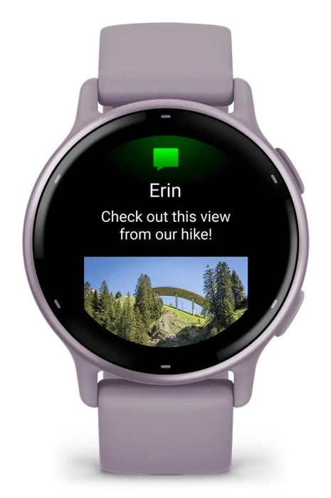 Garmin Vivoactive 5 3.05 cm (1.2") AMOLED Digital 390 x 390 pixels Touchscreen Violet Wi-Fi GPS (satellite)