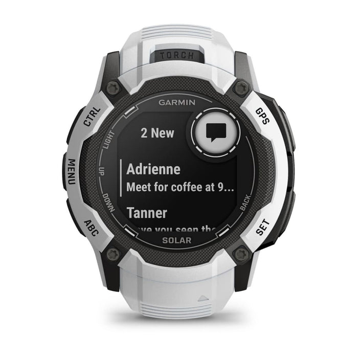 Smartwatch GARMIN Instinct 2X Solar White 1,1"