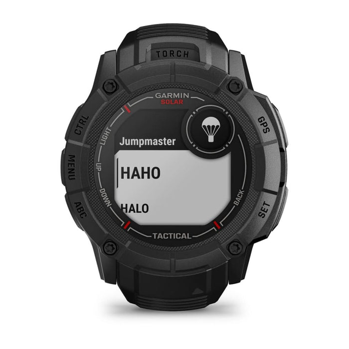 Garmin Instinct 2X Solar Tactical Edition 2.79 cm (1.1") MIP 50 mm Digital 176 x 176 pixels Touchscreen Black GPS (satellite)