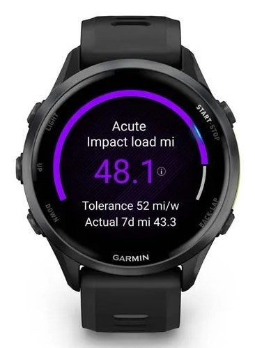 Garmin Forerunner 970 3.56 cm (1.4") AMOLED Digital 454 x 454 pixels Touchscreen Black, Yellow Wi-Fi GPS (satellite)