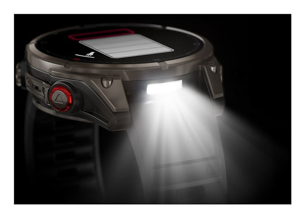 Garmin fēnix 8 Pro 3.56 cm (1.4") AMOLED 47 mm Digital 454 x 454 pixels Touchscreen Graphite, Titanium Wi-Fi GPS (satellite)