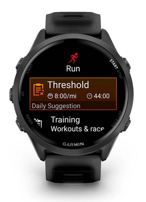 Garmin Forerunner 570 3.56 cm (1.4") AMOLED 47 mm Digital 454 x 454 pixels Touchscreen Black Wi-Fi GPS (satellite)