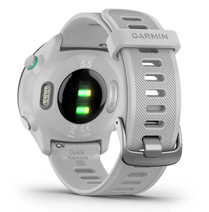 Garmin Forerunner 55 2.64 cm (1.04") MIP 42 mm Digital 208 x 208 pixels White GPS (satellite)