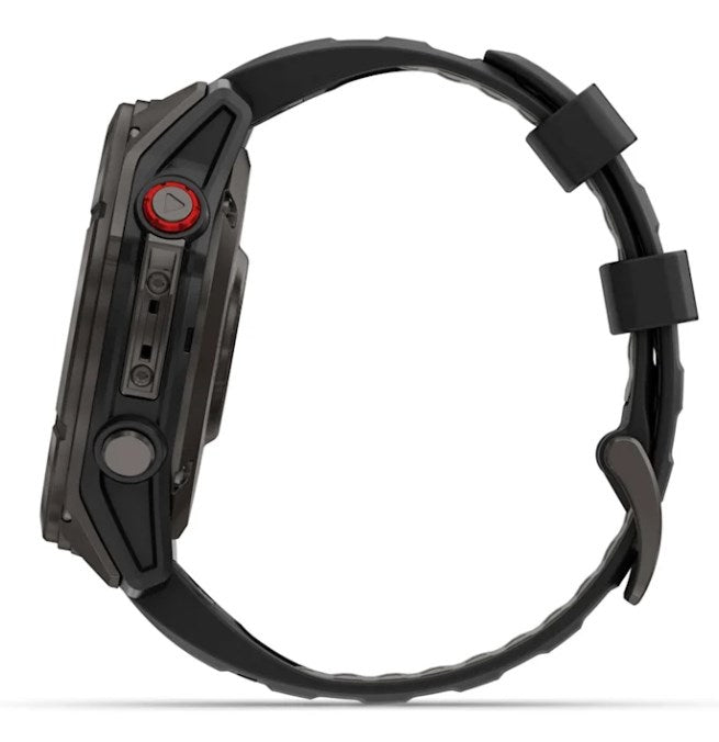 Garmin fēnix 8 Pro 3.56 cm (1.4") AMOLED 51 mm Digital 454 x 454 pixels Touchscreen Black, Grey, Titanium Wi-Fi GPS (satellite)