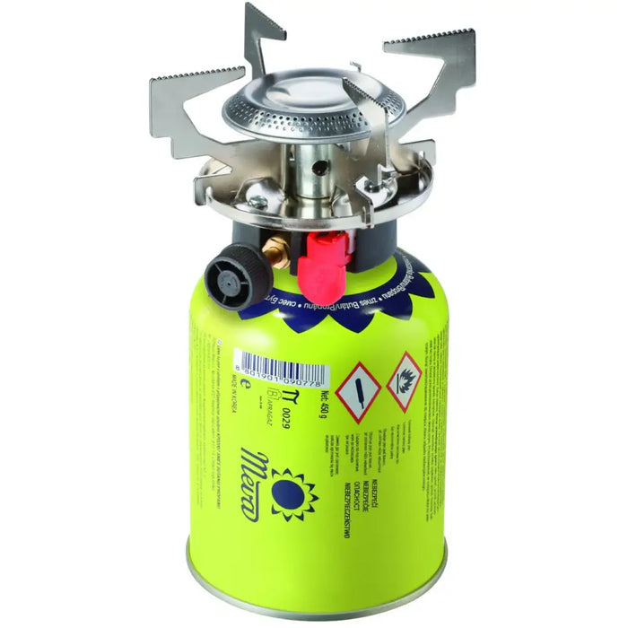 Gas camping stove with gas cartridges (thread or valve) ATOS piezo igniter 1.8kW - Others<<<HurtelXML