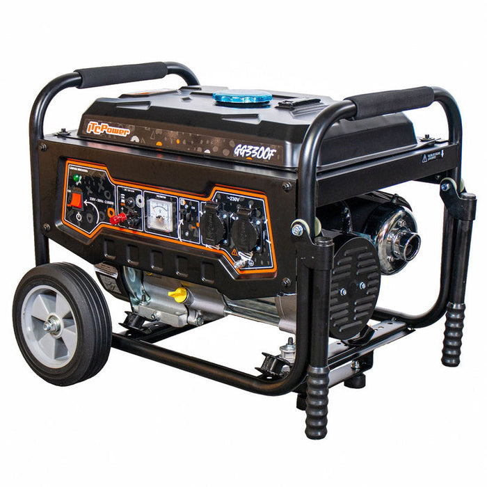 GASOLINE GENERATOR ITC POWER GG3300F 3000 W - Електрогенератори<<<Големи машини<<<Инструменти и железария<<<Praktiker