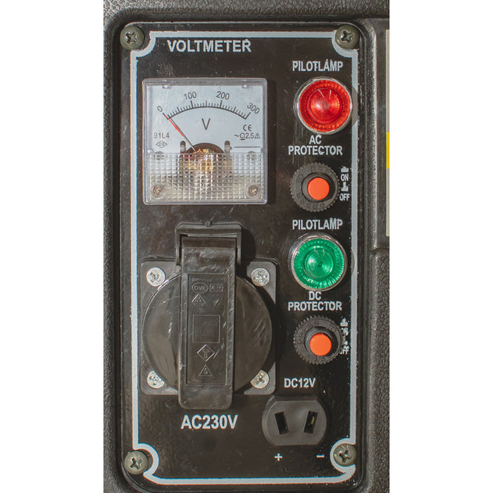 GASOLINE GENERATOR TWO-STROKE RAIDER RD-GG08 650 W - Електрогенератори<<<Големи машини<<<Инструменти и
