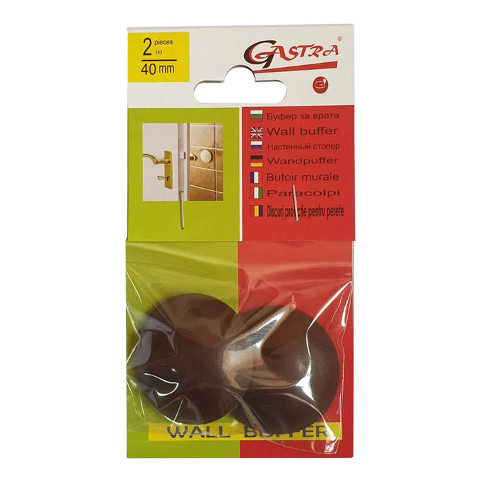 DOOR BUMPER BROWN 2 PCS 40 MM GASTRA GASTRA