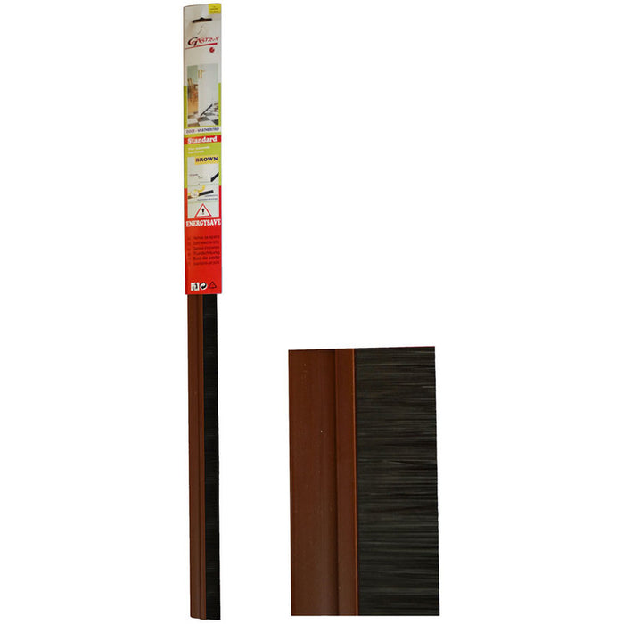 DOOR SEALER BRUSH TYPE FOR GAPS UP TO 18 MM PVC GASTRA GASTRA