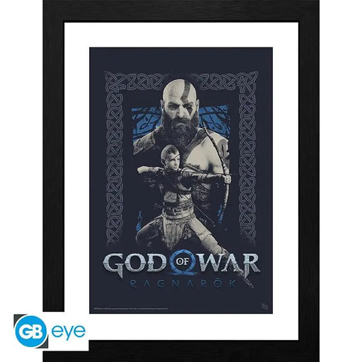 GBEYE GOD OF WAR - Framed print ’Kratos and Atreus’ (30x40) - Дрехи и аксесоари<<<Геймърска периферия<<<ValiAPI