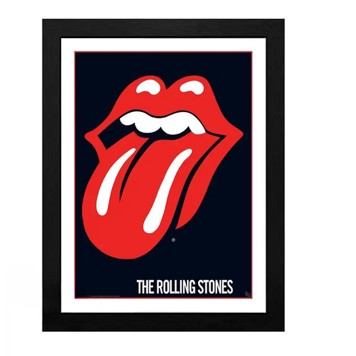 GBEYE THE ROLLING STONES - Framed print ’Lips’ (30x40) - Дрехи и аксесоари<<<Геймърска периферия<<<ValiAPI