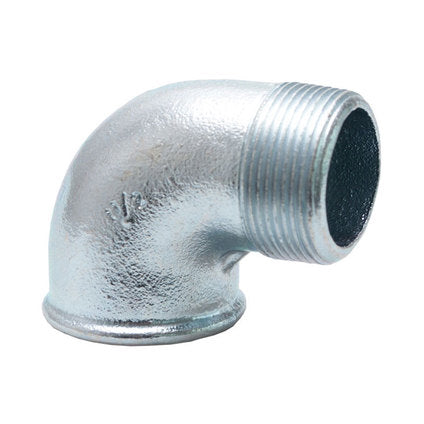GALVANIZED ELBOW NIPPLE 1/2" GEBO