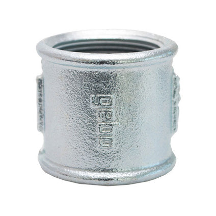 1/2" GEBO GALVANIZED COUPLING