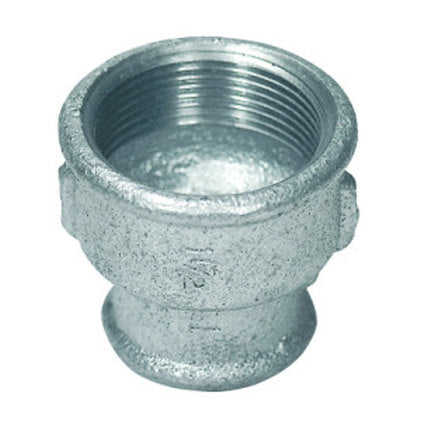 GALVANIZED REDUCTION MUFFLER 1" X 1/2" GEBO