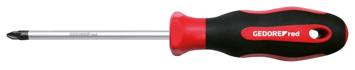 CROSS-HEAD SCREWDRIVER PZ1 GEDORE RED