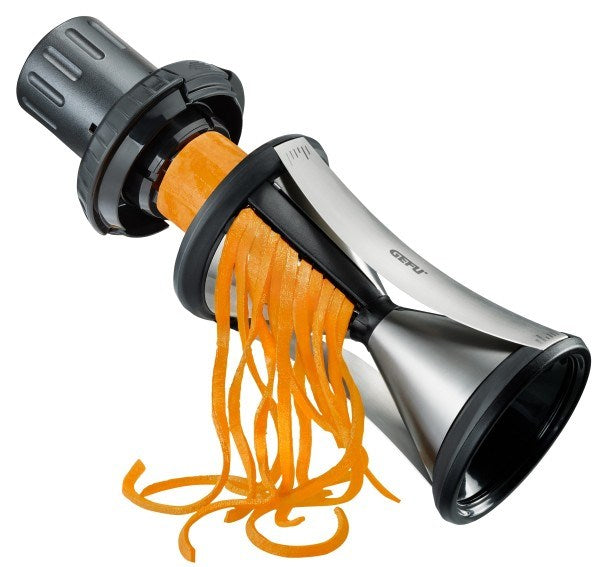 GEFU SPIRELLI XL slicer Manual Black, Stainless steel Plastic, Stainless steel
