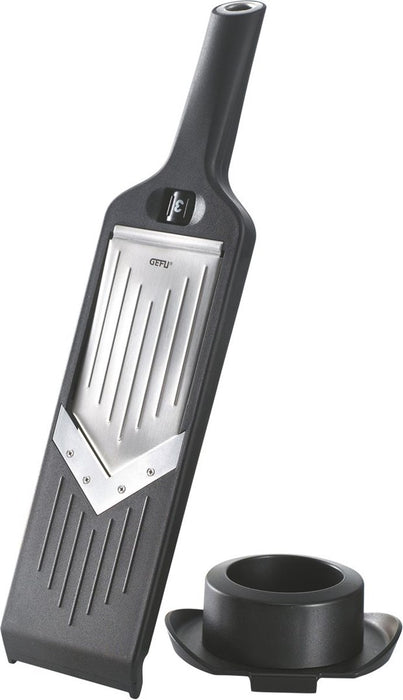 GEFU VIOLI slicer Manual Black ABS synthetics, Stainless steel