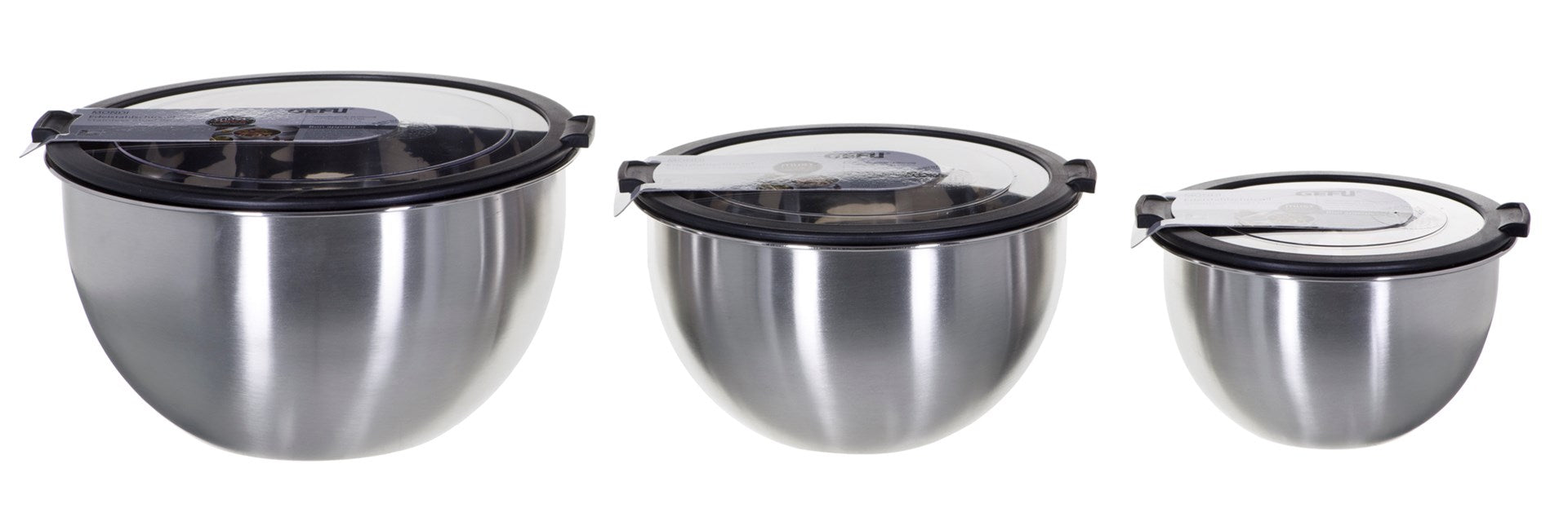 SET OF 3 BOWLS (16, 20, 24 CM) GEFU MONDI G-89430