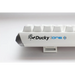 Геймърскa механична клавиатура Ducky One 3 Pure White TKL Hotswap Cherry MX Silent Red RGB PBT Keycaps - Геймърски