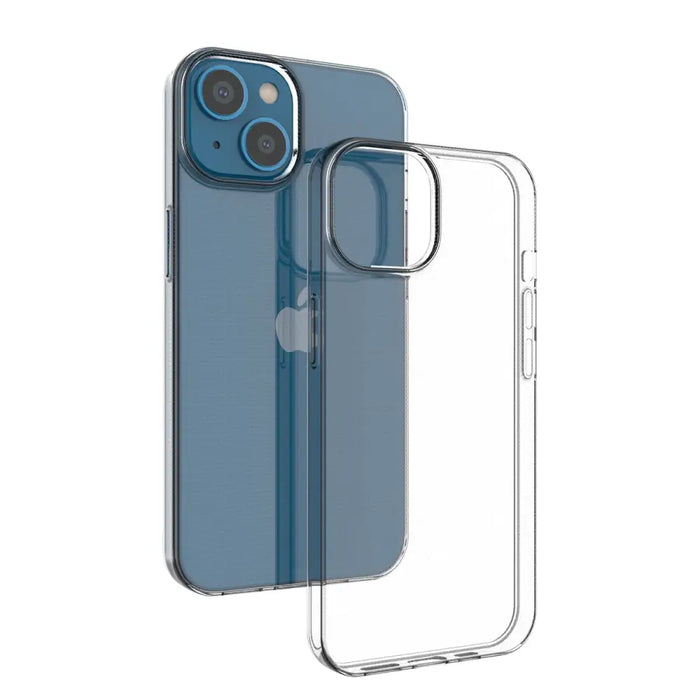 Gel case cover for Ultra Clear 0.5mm iPhone 14 transparent - Cell phone cases and covers<<<HurtelXML