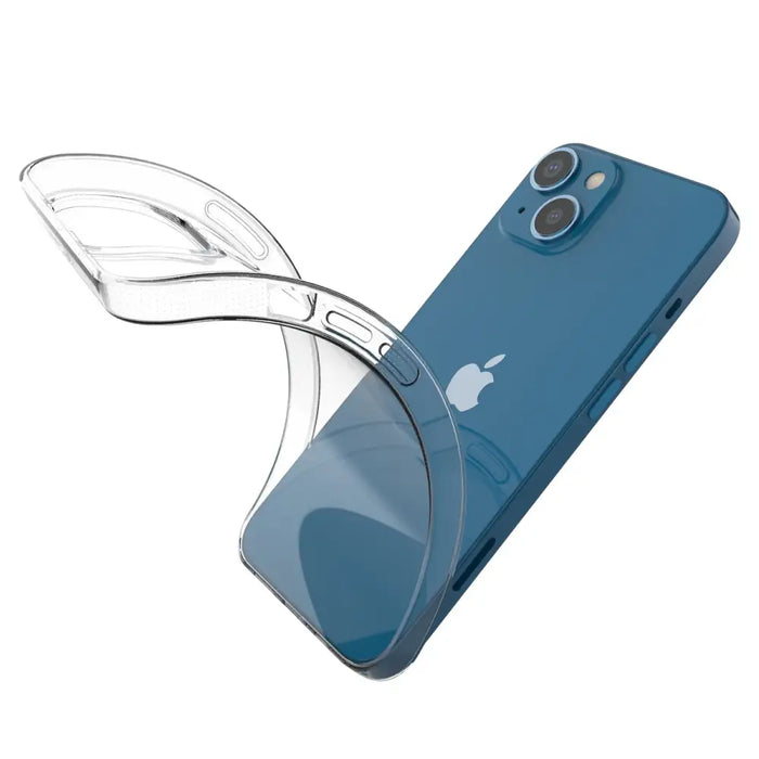 Gel case cover for Ultra Clear 0.5mm iPhone 14 transparent - Cell phone cases and covers<<<HurtelXML