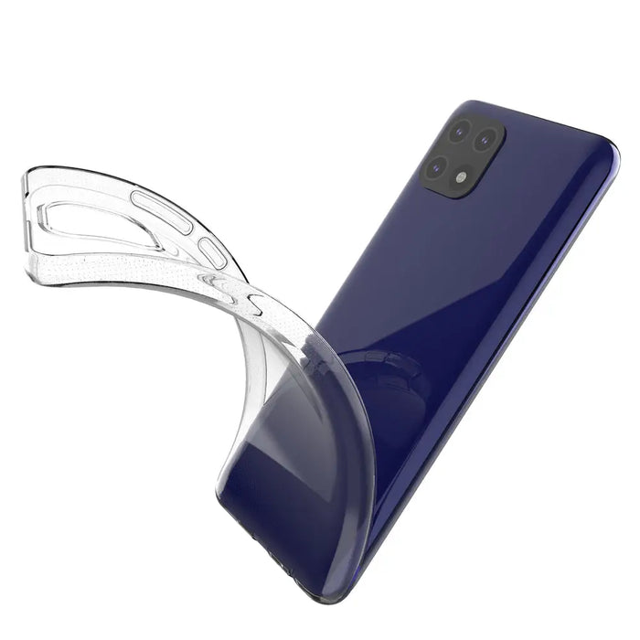 Gel case cover for Ultra Clear 0.5mm Samsung Galaxy A03 transparent - Cell phone cases and covers<<<HurtelXML