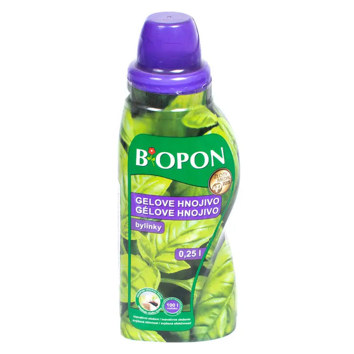 GEL MINERAL FERTILIZER FOR HERBS AND SPICES 0.25L BIOPON - Торове<<<Торове почви и тревни смески<<<Градина<<<Praktiker