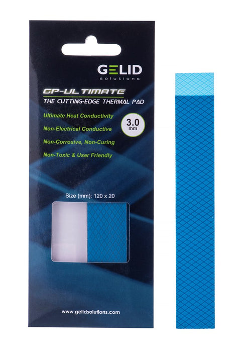 Thermopads Gelid Ultimate 120x20x3.0mm TP-GP04-R-E