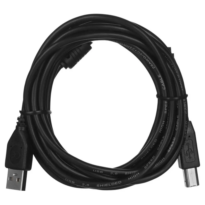 Gembird 3m USB 2.0 A/B M USB cable USB A USB B Black - USB cablesKBA-USB<<<Cables and adaptersKBA<<<ActionPL