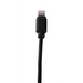 Gembird CC-USB2-AMLM-2M lightning cable Black - USB cablesAKG-KAB<<<GSM accessoriesAKG<<<ActionPL